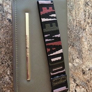 Steve Madden Green Wallet with Multicolor Strap